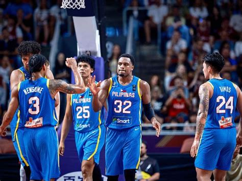 gilas ranking|Gilas at No. 22 in latest FIBA world rankings.